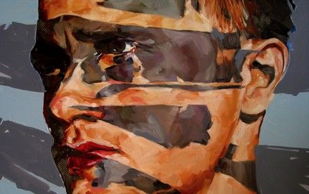 Corne Eksteen painting - Separation 1