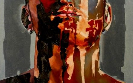 Corne Eksteen painting - Dissolved Boy